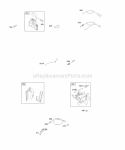 Controls Governor Spring Ignition Diagram and Parts List for 094202-0117-E1  Briggs and Stratton Engine